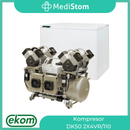 Kompresor EKOM DK50 2x4VR/110 S/M (6-8bar) (400V/50Hz)