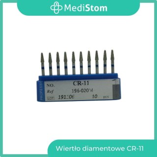 Wiertło Diamentowe CR-11 196-020M; (niebieskie); 10 szt.