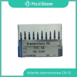 Wiertło Diamentowe CR-12 196-016M; (niebieskie); 10 szt.