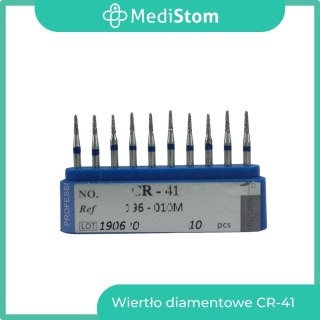 Wiertło Diamentowe CR-41 196-010M; (niebieskie); 10 szt.