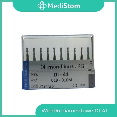 Wiertło Diamentowe DI-41 019-010M; (niebieskie); 10 szt.