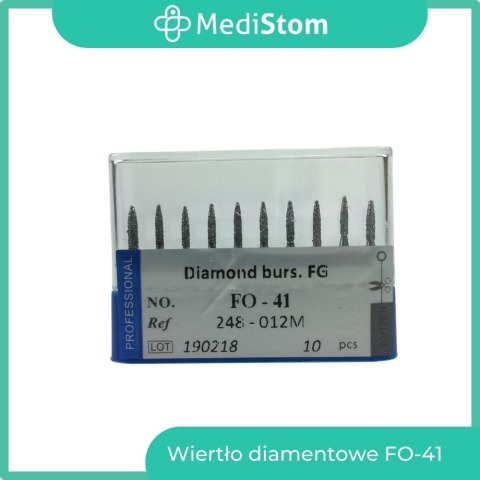 Wiertło Diamentowe FO-41 248-012M; (niebieskie); 10 szt.