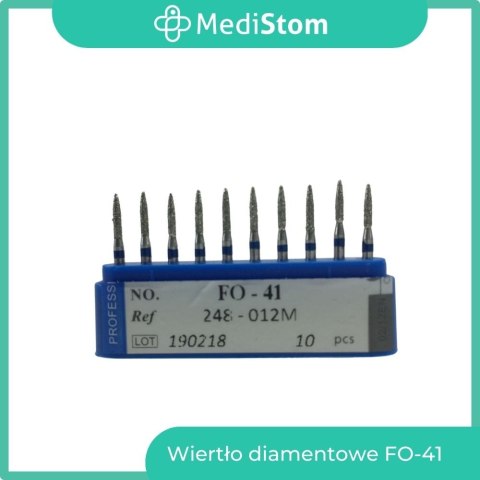 Wiertło Diamentowe FO-41 248-012M; (niebieskie); 10 szt.