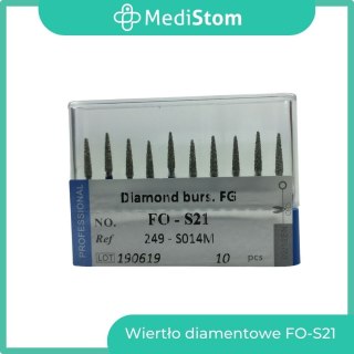 Wiertło Diamentowe FO-S21 249-S014M; (niebieskie); 10 szt.