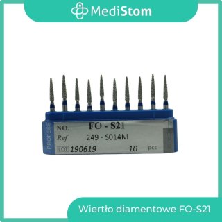 Wiertło Diamentowe FO-S21 249-S014M; (niebieskie); 10 szt.