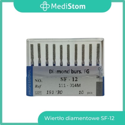 Wiertło Diamentowe SF-12 111-014M; (niebieskie); 10 szt.