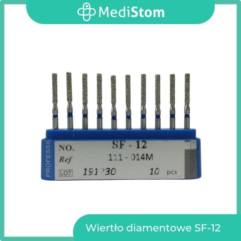 Wiertło Diamentowe SF-12 111-014M; (niebieskie); 10 szt.