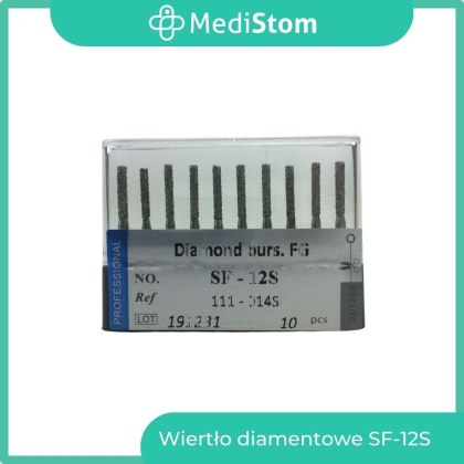 Wiertło Diamentowe SF-12S 111-014S; (czarne); 10 szt.