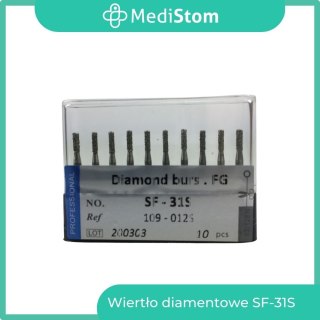 Wiertło Diamentowe SF-31S 109-012S; (czarne); 10 szt.