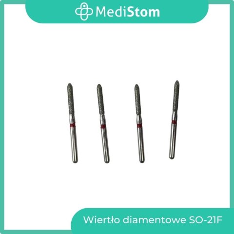 Wiertło Diamentowe SO-21F 289-014F; (czerwone); 10 szt.