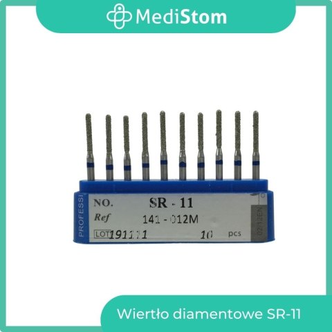 Wiertło Diamentowe SR-11 141-012M; (niebieskie); 10 szt.
