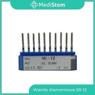 Wiertło Diamentowe SR-12 141-014M; (niebieskie); 10 szt.