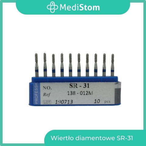 Wiertło Diamentowe SR-31 138-012M; (niebieskie); 10 szt.