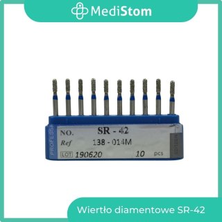 Wiertło Diamentowe SR-42 138-014M; (niebieskie); 10 szt.