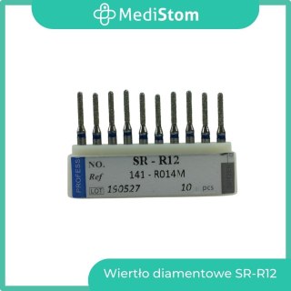 Wiertło Diamentowe SR-R12 141-R014M; (niebieskie); 10 szt.