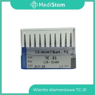 Wiertło Diamentowe TC-21 165-014M; (niebieskie); 10 szt.