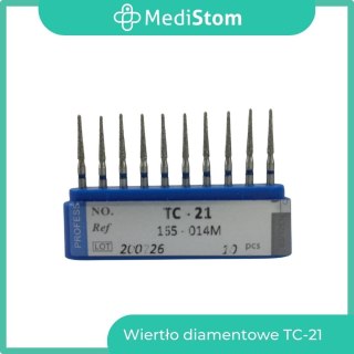 Wiertło Diamentowe TC-21 165-014M; (niebieskie); 10 szt.