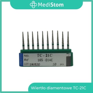 Wiertło Diamentowe TC-21C 165-014C; (zielone); 10 szt.