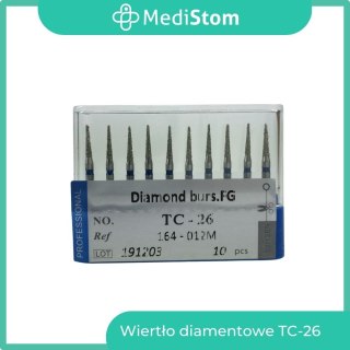 Wiertło Diamentowe TC-26 164-012M; (niebieskie); 10 szt.