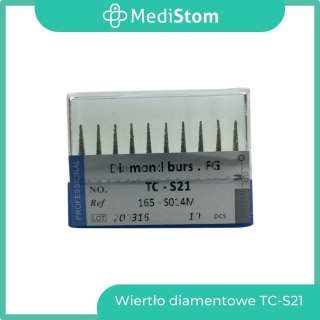 Wiertło Diamentowe TC-S21 165-S014M; (niebieskie); 10 szt.