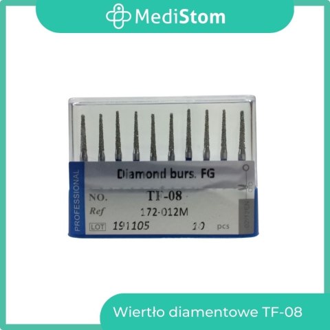 Wiertło Diamentowe TF-08 172-012M; (niebieskie); 10 szt.