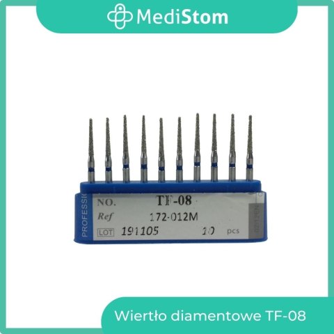 Wiertło Diamentowe TF-08 172-012M; (niebieskie); 10 szt.