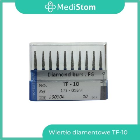 Wiertło Diamentowe TF-10 172-016M; (niebieskie); 10 szt.