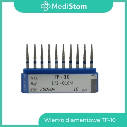 Wiertło Diamentowe TF-10 172-016M; (niebieskie); 10 szt.