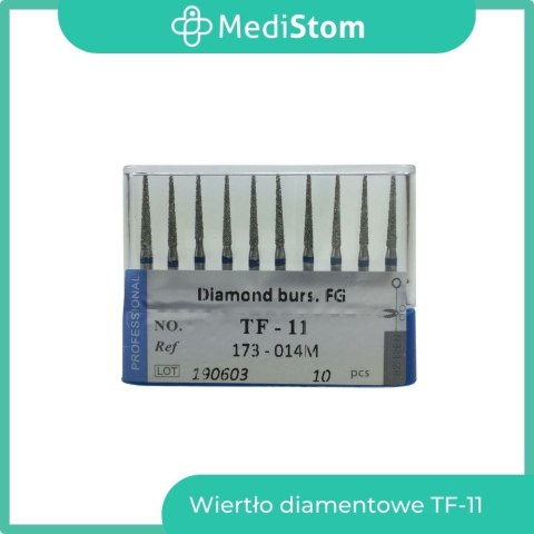 Wiertło Diamentowe TF-11 173-014M; (niebieskie); 10 szt.