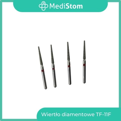 Wiertło Diamentowe TF-11F 173-014F; (czerwone); 10 szt.