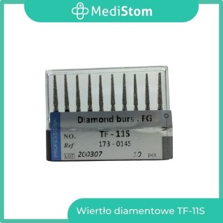 Wiertło Diamentowe TF-11S 173-014S; (czarne); 10 szt.