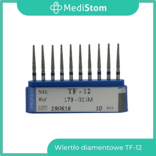 Wiertło Diamentowe TF-12 173-016M; (niebieskie); 10 szt.