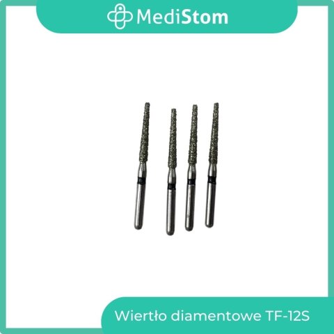 Wiertło Diamentowe TF-12S 173-016S; (czarne); 10 szt.