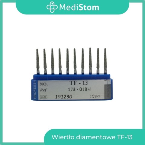 Wiertło Diamentowe TF-13 173-018M; (niebieskie); 10 szt.