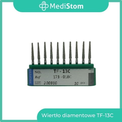 Wiertło Diamentowe TF-13C 173-018C; (zielone); 10 szt.