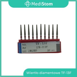 Wiertło Diamentowe TF-13F 173-018F; (czerwone); 10 szt.