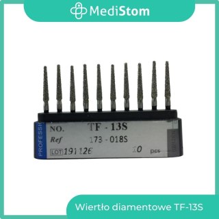 Wiertło Diamentowe TF-13S 173-018S; (czarne); 10 szt.