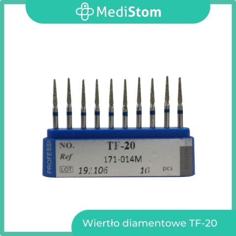 Wiertło Diamentowe TF-20 171-014M; (niebieskie); 10 szt.