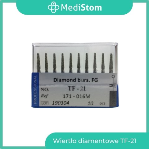 Wiertło Diamentowe TF-21 171-016M; (niebieskie); 10 szt.