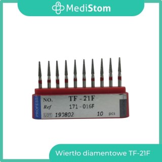 Wiertło Diamentowe TF-21F 171-016F; (czerwone); 10 szt.