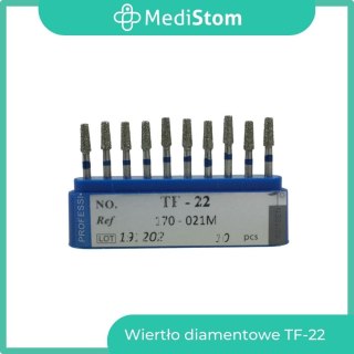 Wiertło Diamentowe TF-22 170-021M; (niebieskie); 10 szt.