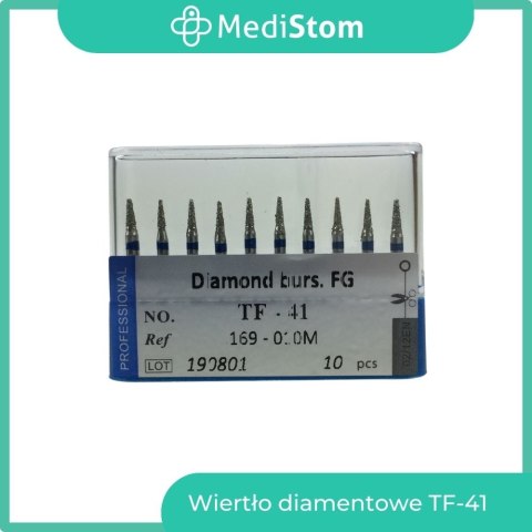 Wiertło Diamentowe TF-41 169-010M; (niebieskie); 10 szt.