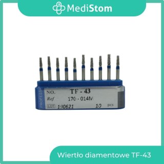 Wiertło Diamentowe TF-43 170-014M; (niebieskie); 10 szt.