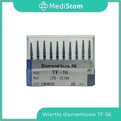 Wiertło Diamentowe TF-56 172-018M; (niebieskie); 10 szt.