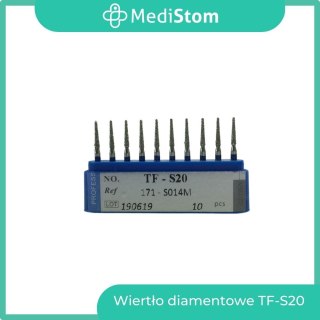 Wiertło Diamentowe TF-S20 171-S014M; (niebieskie); 10 szt.