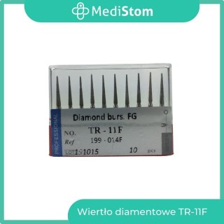 Wiertło Diamentowe TR-11F 199-014F; (czerwone); 10 szt.