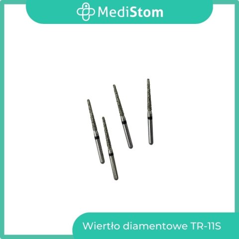 Wiertło Diamentowe TR-11S 199-014S; (czarne); 10 szt.