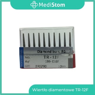 Wiertło Diamentowe TR-12F 199-016F; (czerwone); 10 szt.