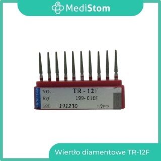 Wiertło Diamentowe TR-12F 199-016F; (czerwone); 10 szt.