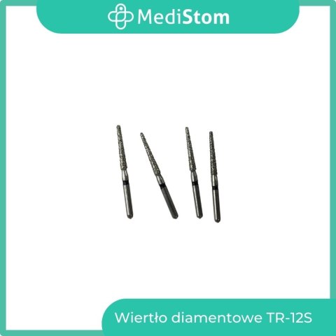 Wiertło Diamentowe TR-12S 199-016S; (czarne); 10 szt.